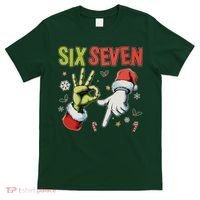 Funny Christmas Six Seven 67 Meme T-Shirt thumb 0