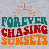 Forever Chasing Sunsets Cute Women's Sweatshirt thumb 2