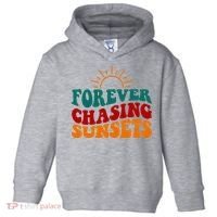 Forever Chasing Sunsets Cute Toddler Hoodie thumb 0