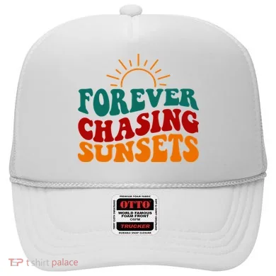 Forever Chasing Sunsets Cute Hat