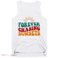 Forever Chasing Sunsets Cute Tank Top thumb 0