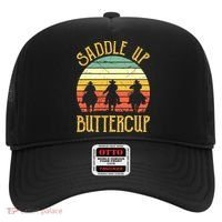 Funny Cowgirl Southern Western Saddle Up Buttercup Hat thumb 0