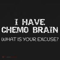 Funny Cancer Sucks Gift I Have Chemo Brain Gift Backpack thumb 2