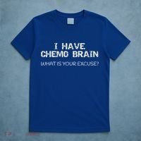 Funny Cancer Sucks Gift I Have Chemo Brain Gift T-Shirt thumb 5
