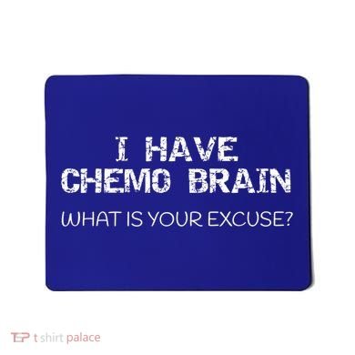Funny Cancer Sucks Gift I Have Chemo Brain Gift Mousepad
