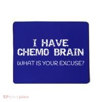 Funny Cancer Sucks Gift I Have Chemo Brain Gift Mousepad thumb 0