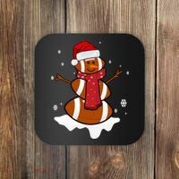 Football Christmas Snowman Coaster thumb 0