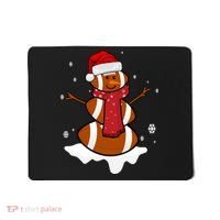 Football Christmas Snowman Mousepad thumb 0