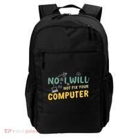 Funny Computer Science Programmer Quote Technician Cool Joke Cool Gift Backpack thumb 0