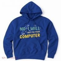 Funny Computer Science Programmer Quote Technician Cool Joke Cool Gift Hoodie thumb 0