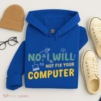 Funny Computer Science Programmer Quote Technician Cool Joke Cool Gift Hoodie thumb 4