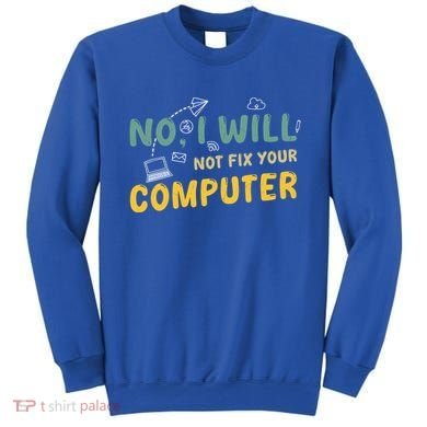 Funny Computer Science Programmer Quote Technician Cool Joke Cool Gift Sweatshirt
