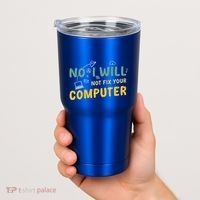 Funny Computer Science Programmer Quote Technician Cool Joke Cool Gift Tumbler thumb 2
