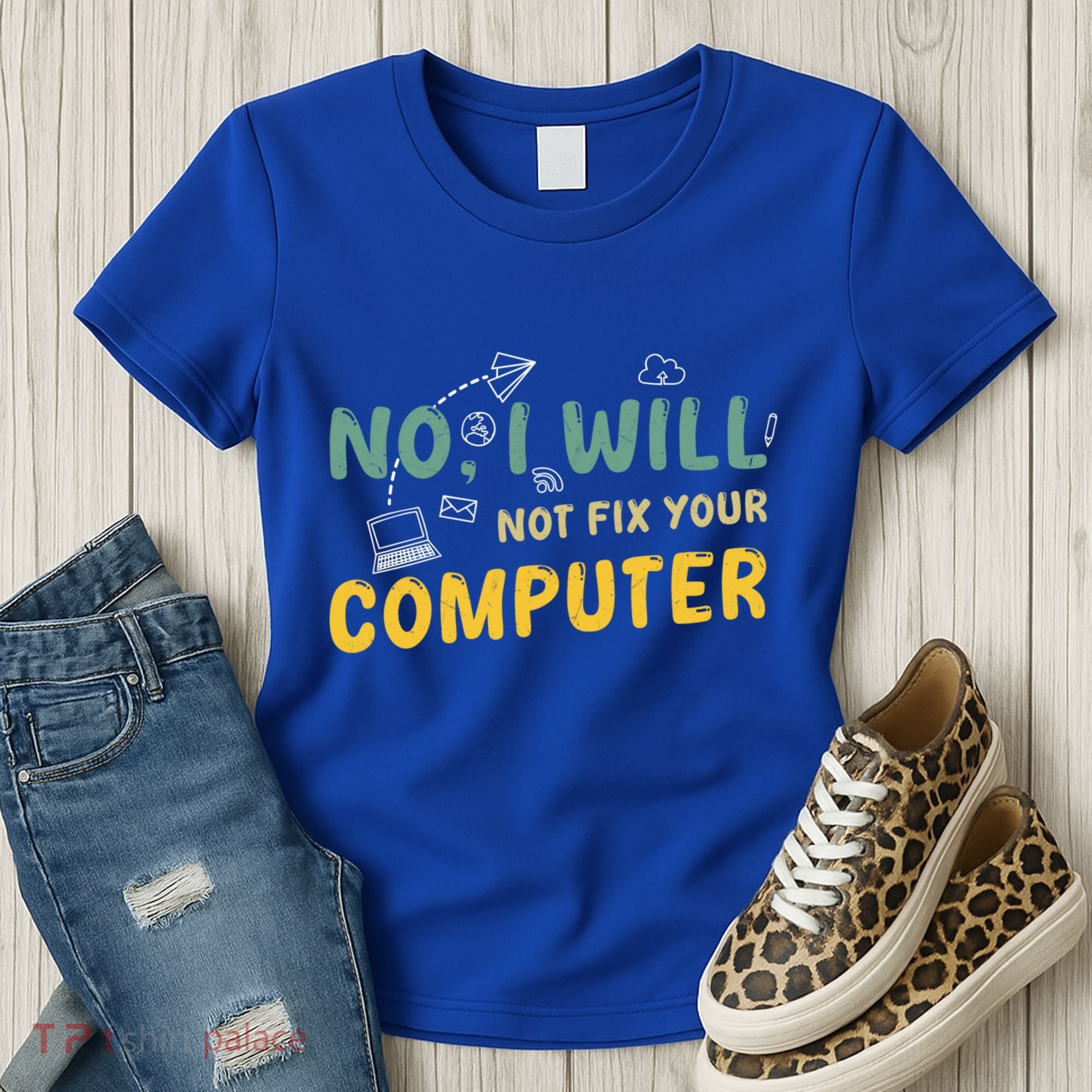 Funny Computer Science Programmer Quote Technician Cool Joke Cool Gift Women's T-Shirt
