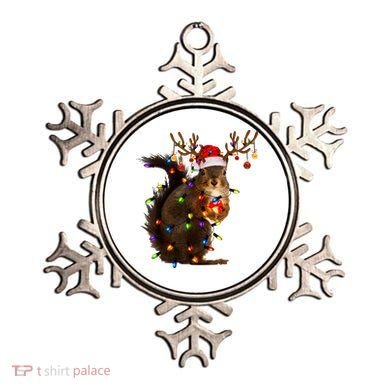 Funny Christmas Squirrel Lights Reindeer Christmas Costume Ornament