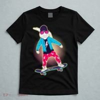 Funny Cool Skateboarding Easter Bunny Rabbit T-Shirt thumb 5