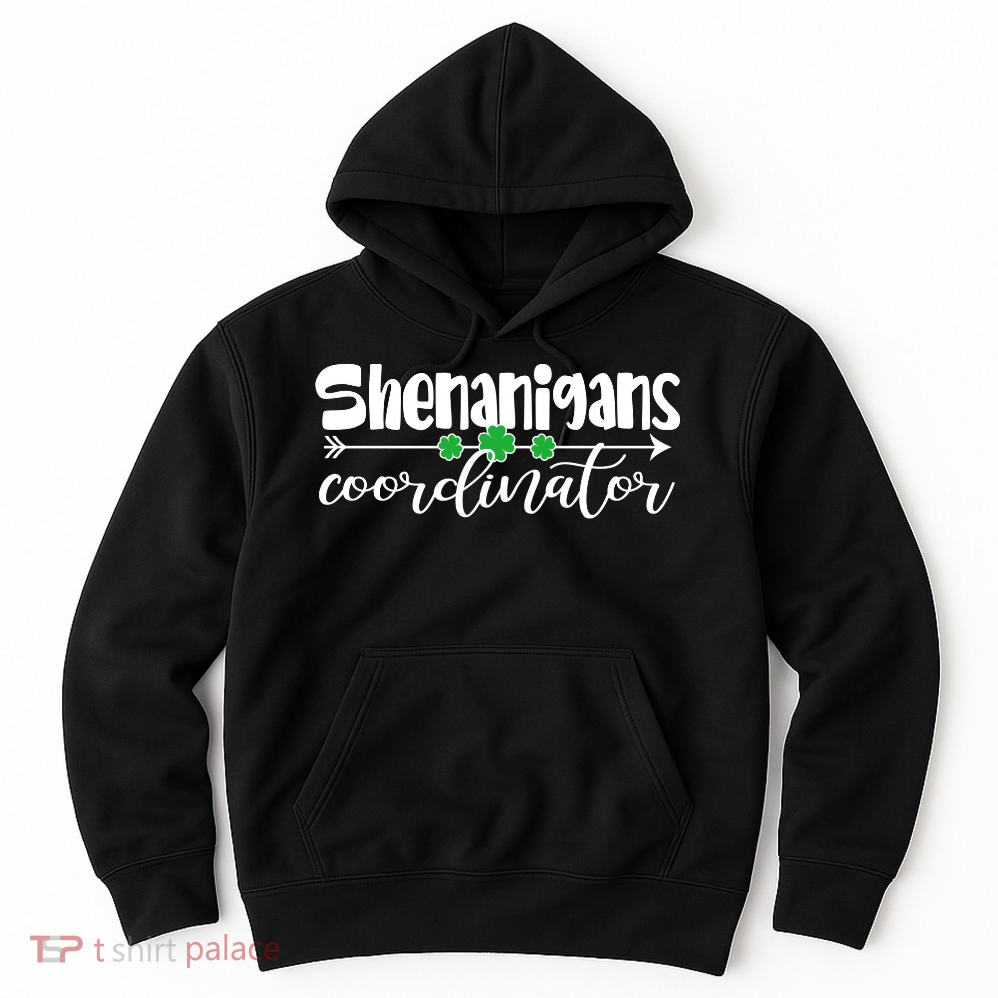 Funny Cute St Patricks Day Shenanigans Coordinator Hoodie