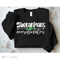 Funny Cute St Patricks Day Shenanigans Coordinator Sweatshirt thumb 2
