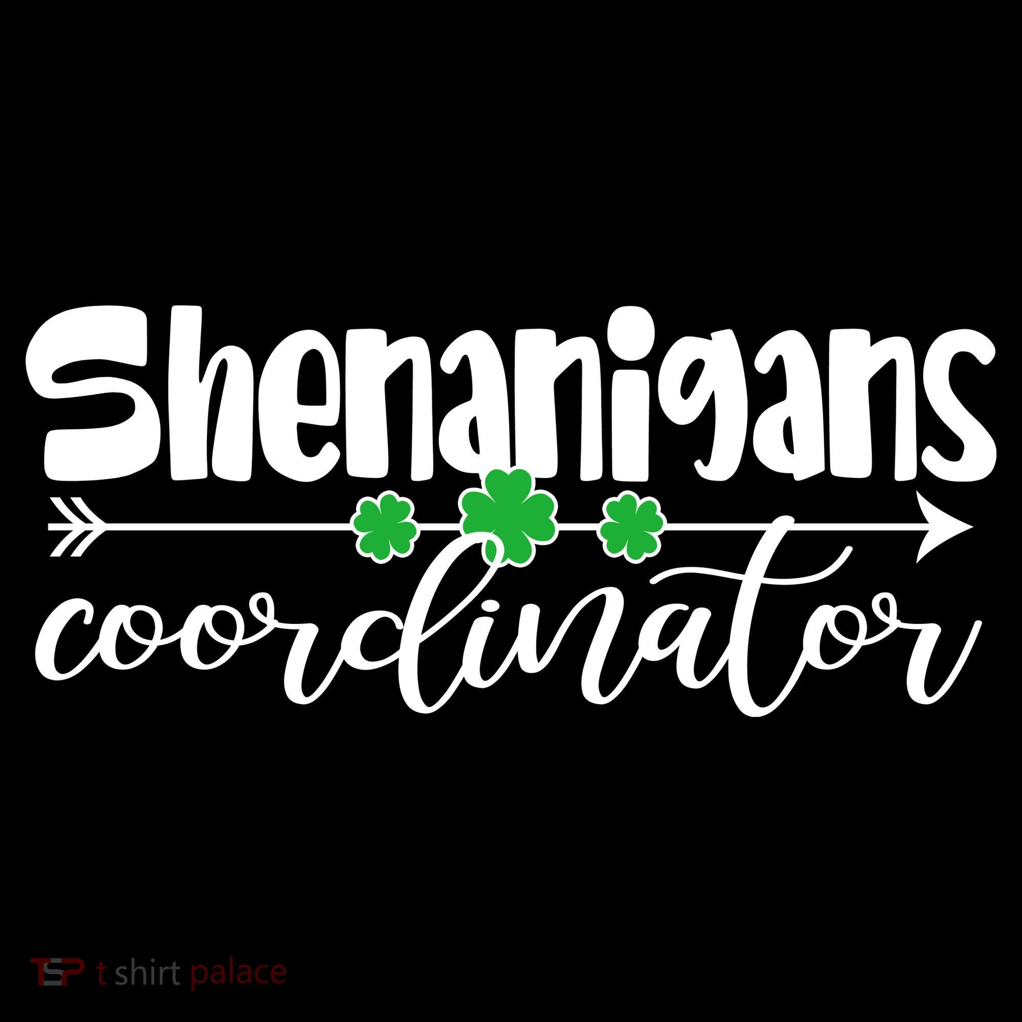 Funny Cute St Patricks Day Shenanigans Coordinator Backpack