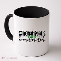 Funny Cute St Patricks Day Shenanigans Coordinator Coffee Mug thumb 0