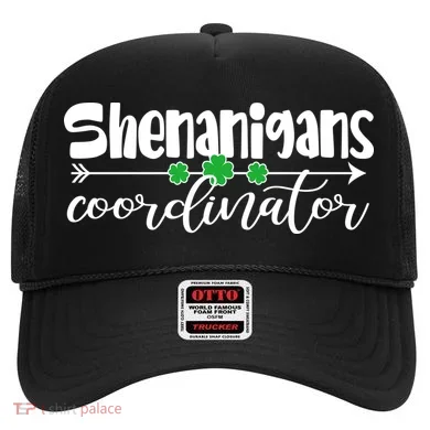 Funny Cute St Patricks Day Shenanigans Coordinator Hat