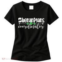 Funny Cute St Patricks Day Shenanigans Coordinator Women's T-Shirt thumb 0