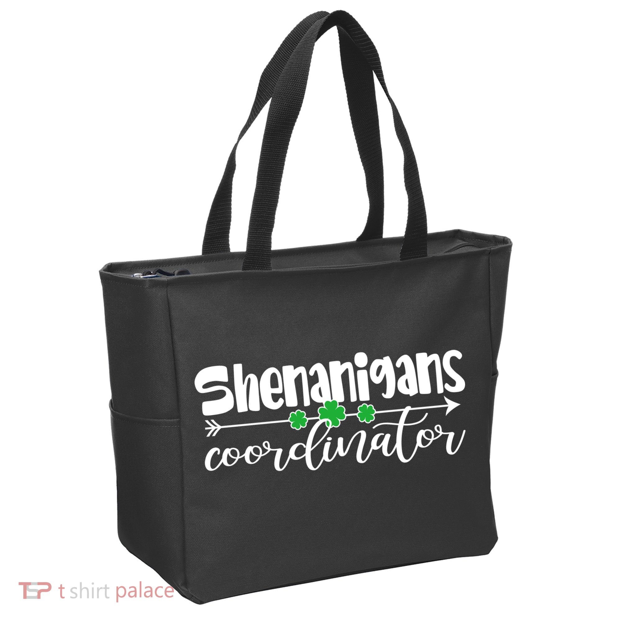 Funny Cute St Patricks Day Shenanigans Coordinator Tote Bag