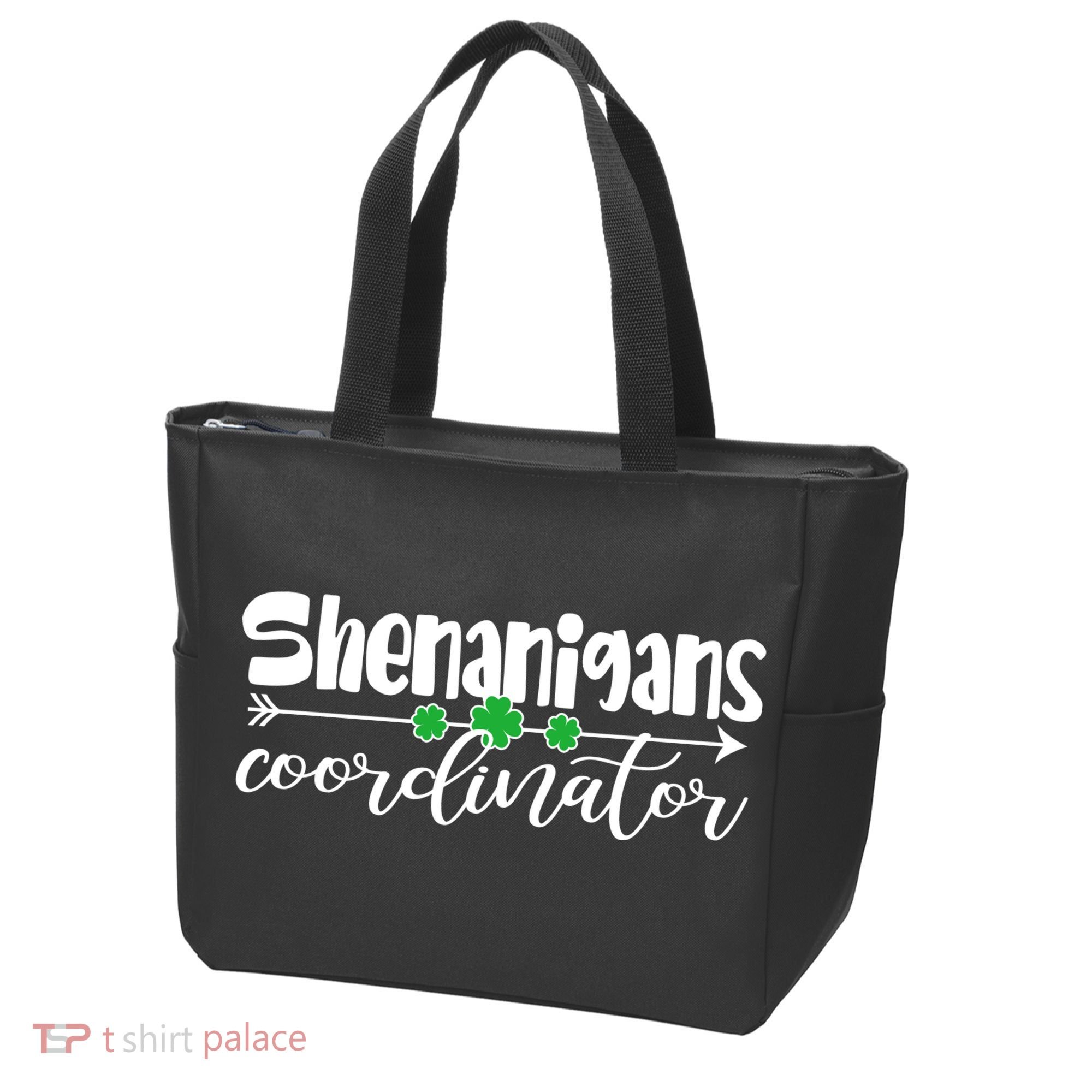 Funny Cute St Patricks Day Shenanigans Coordinator Tote Bag