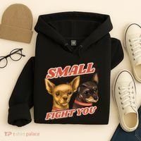 Funny Chiwawa Small But Will Fight You Hoodie thumb 4