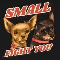Funny Chiwawa Small But Will Fight You Pajama Set thumb 2
