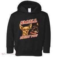 Funny Chiwawa Small But Will Fight You Toddler Hoodie thumb 0