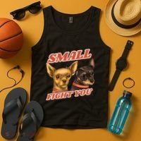 Funny Chiwawa Small But Will Fight You Tank Top thumb 4