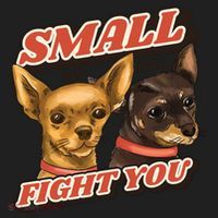 Funny Chiwawa Small But Will Fight You Golf Towel thumb 3