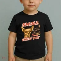 Funny Chiwawa Small But Will Fight You Toddler T-Shirt thumb 2