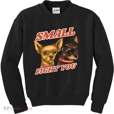 Funny Chiwawa Small But Will Fight You Kids Sweatshirt