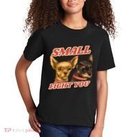 Funny Chiwawa Small But Will Fight You Kids T-Shirt thumb 2