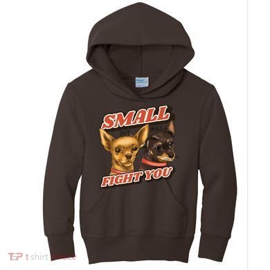 Funny Chiwawa Small But Will Fight You Kids Hoodie