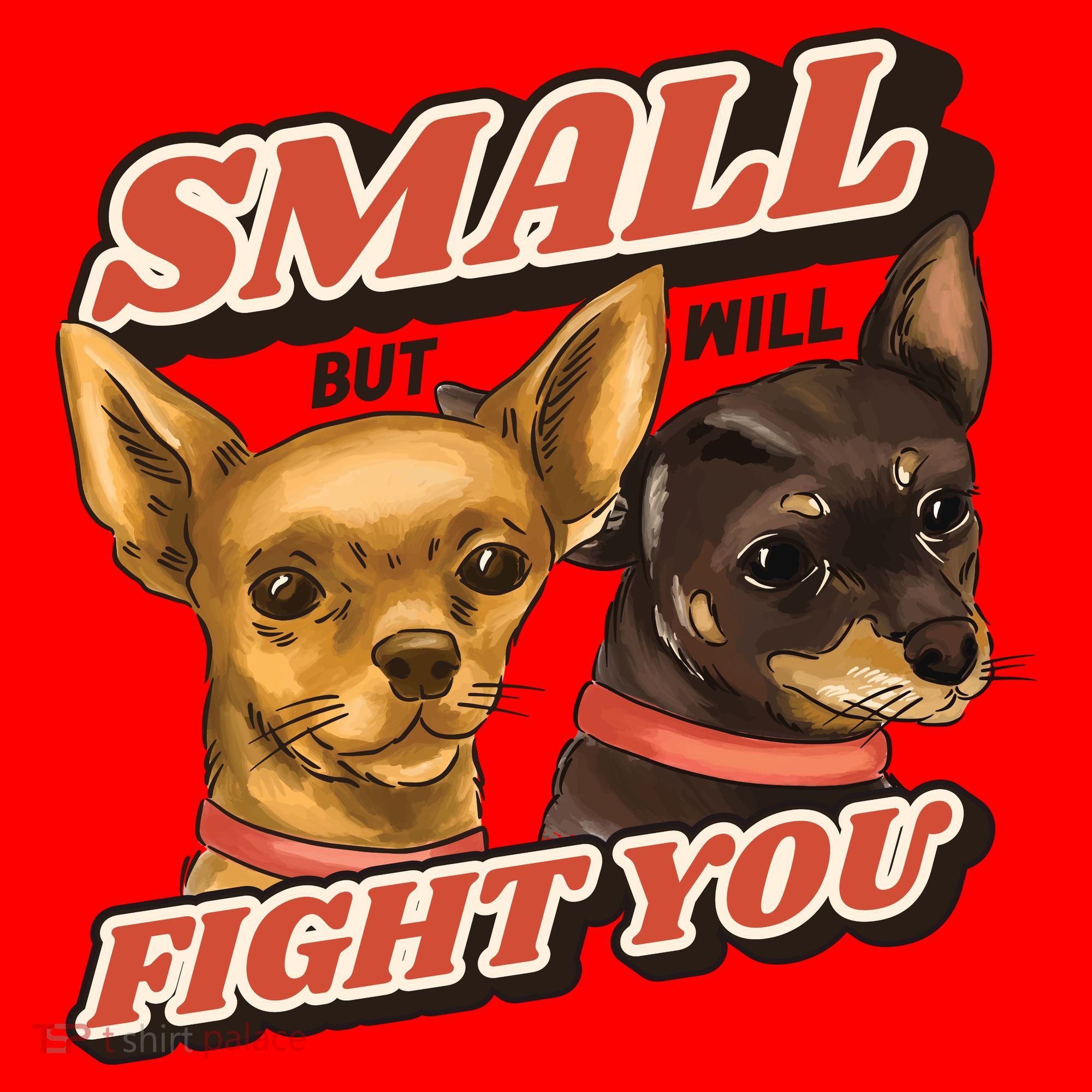 Funny Chiwawa Small But Will Fight You Santa Hat