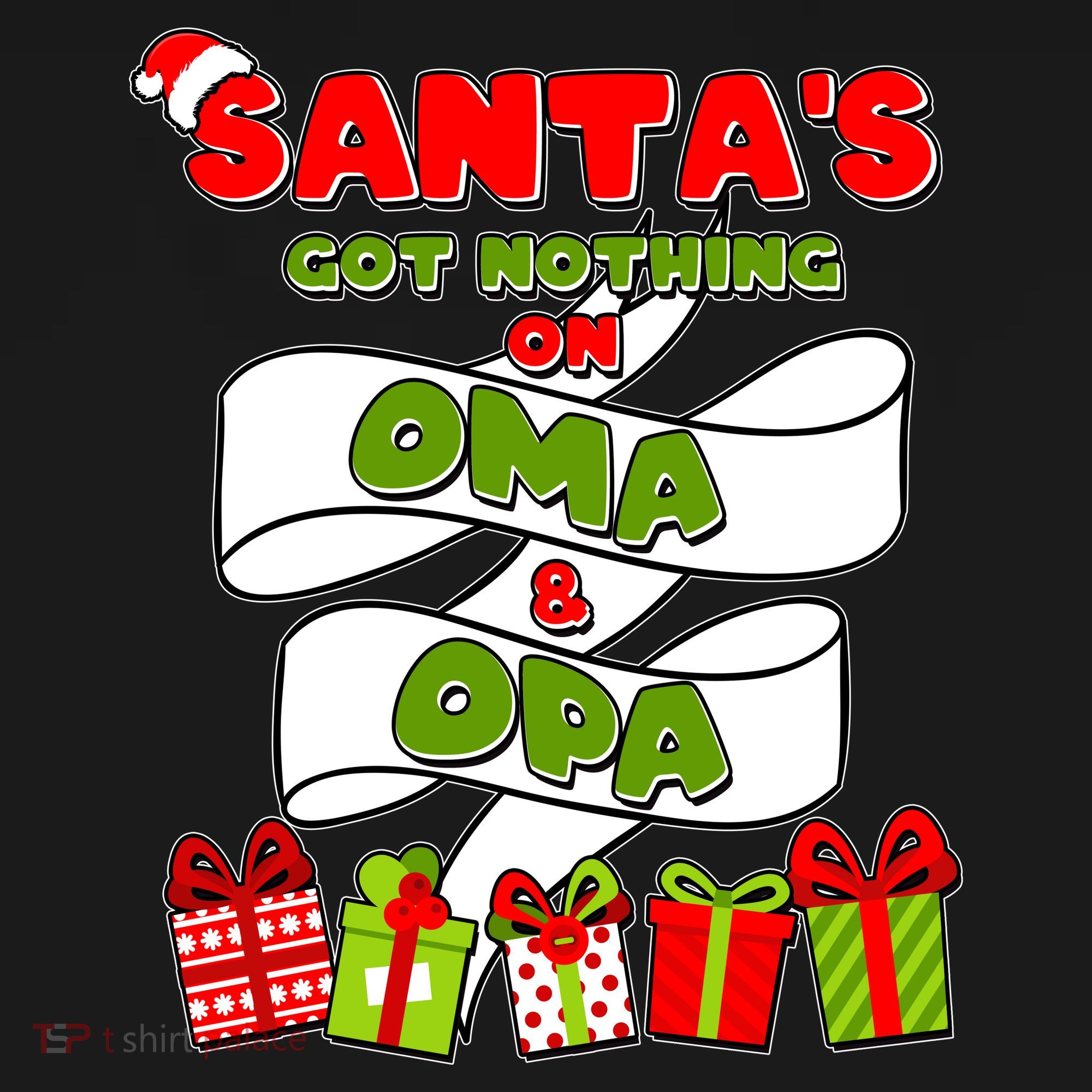 Funny Christmas Santas Got Nothing On Oma And Opa Coaster