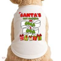 Funny Christmas Santas Got Nothing On Oma And Opa Doggie Tank thumb 0