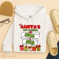 Funny Christmas Santas Got Nothing On Oma And Opa Hoodie thumb 4