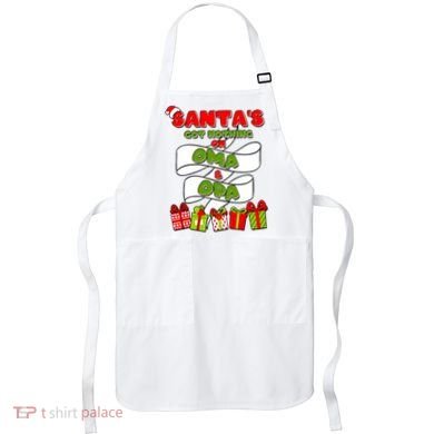 Funny Christmas Santas Got Nothing On Oma And Opa Apron