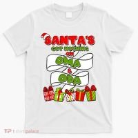 Funny Christmas Santas Got Nothing On Oma And Opa T-Shirt thumb 0