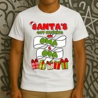 Funny Christmas Santas Got Nothing On Oma And Opa T-Shirt thumb 3
