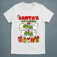 Funny Christmas Santas Got Nothing On Oma And Opa T-Shirt thumb 5