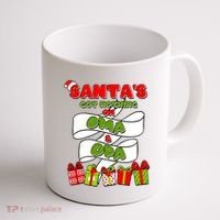 Funny Christmas Santas Got Nothing On Oma And Opa Coffee Mug thumb 1
