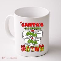 Funny Christmas Santas Got Nothing On Oma And Opa Coffee Mug thumb 0