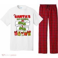 Funny Christmas Santas Got Nothing On Oma And Opa Pajama Set thumb 0