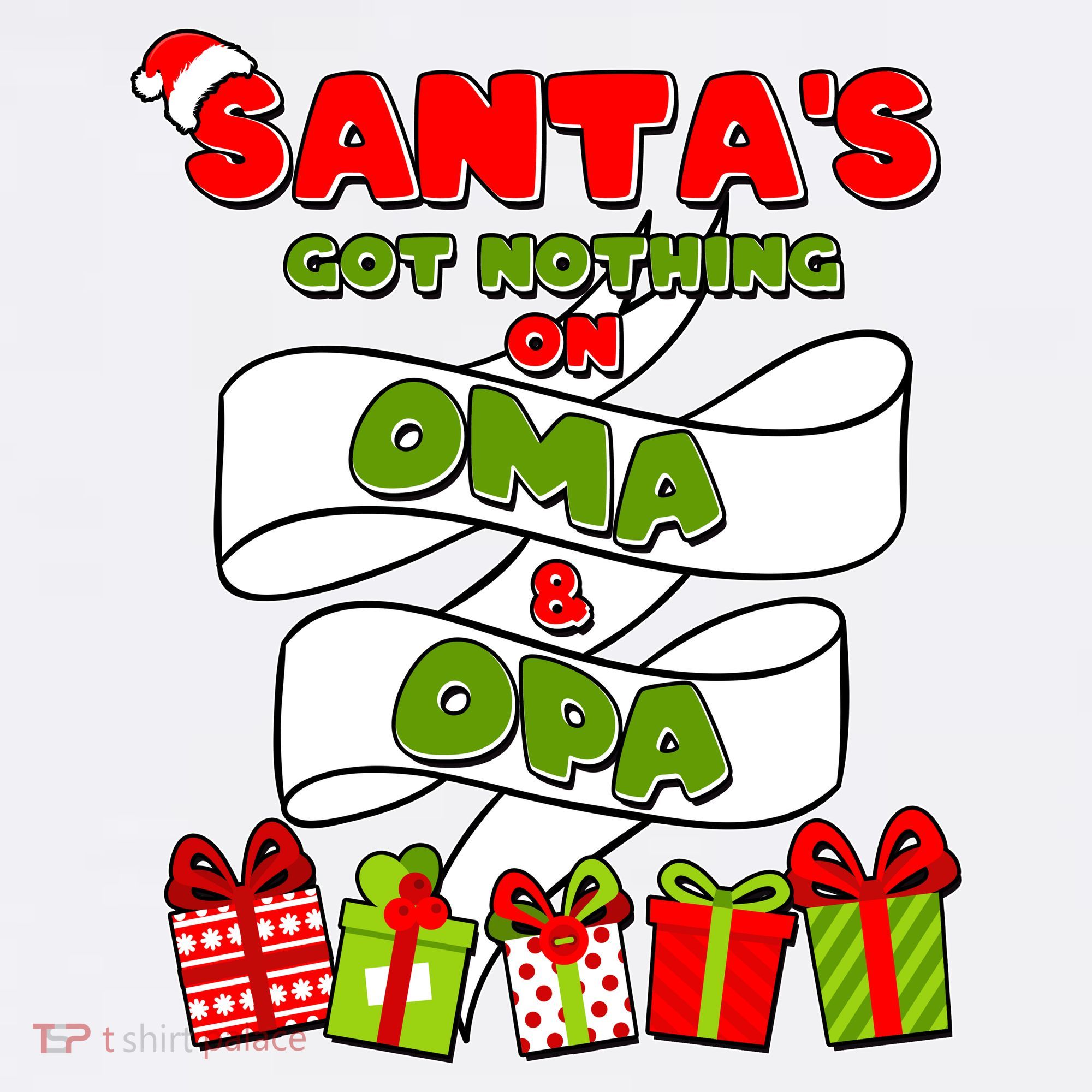 Funny Christmas Santas Got Nothing On Oma And Opa Polo