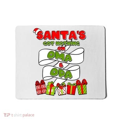 Funny Christmas Santas Got Nothing On Oma And Opa Mousepad